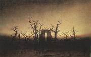 Caspar David Friedrich, Abbey in an Oak Forest